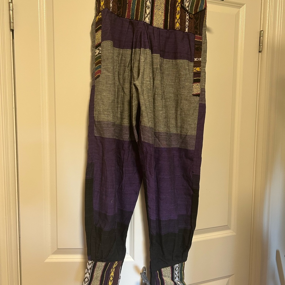 Funky patchwork hippie pants